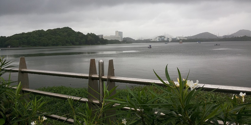 Visiting this serene spot decked with greenery is among the best things to do in Powai.