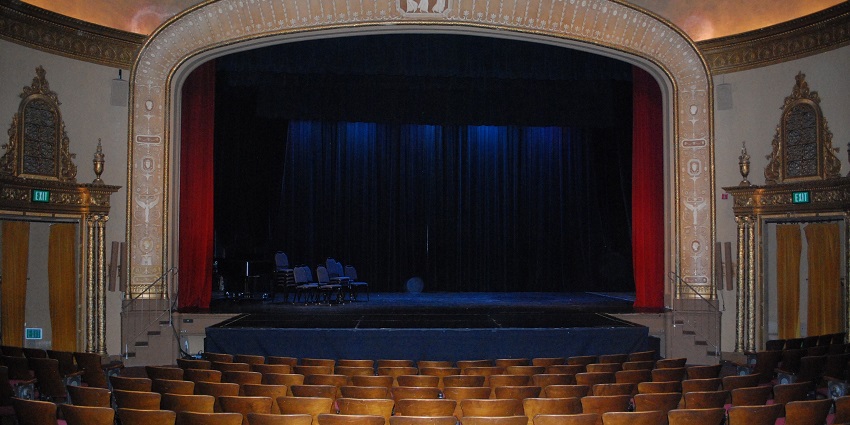 Elegant interior of the Ranga Shankara Theatre, a stunning cultural gem to explore