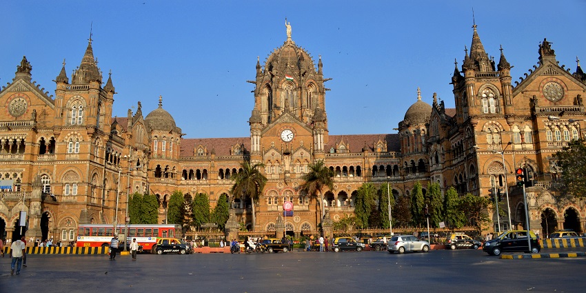 Majestic architecture of CST railway station, one of the best things to see in South Mumbai.