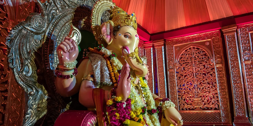 Idagunji Ganapati Temple, a revered religious site near Honnavar dedicated to Lord Ganesha.