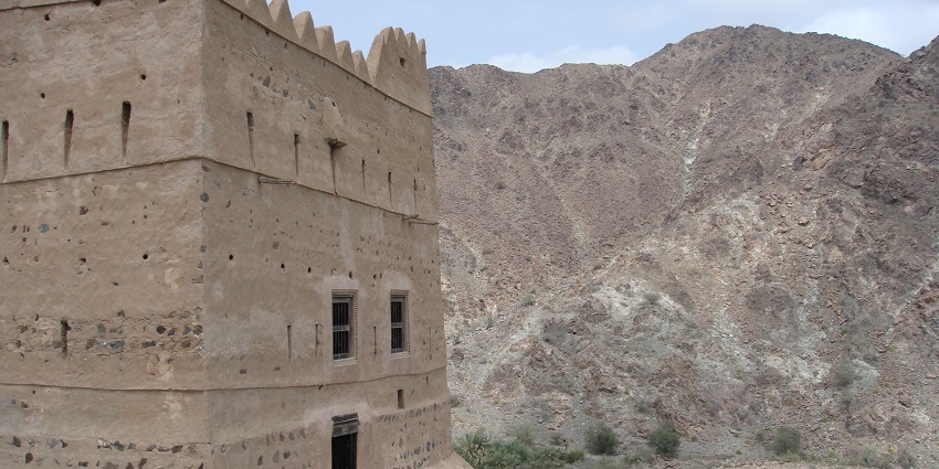 An image of the Wadi House, whose structure is old and full of rich history.