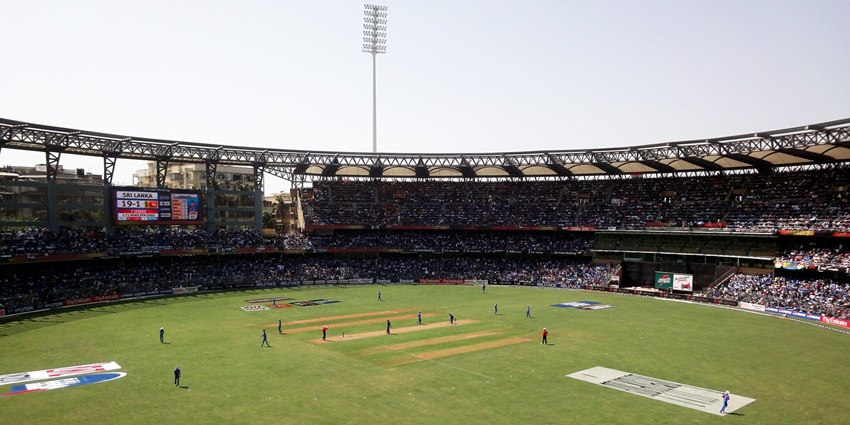 Historic Wankhede Stadium, home of memorable cricket matches and trophies