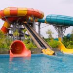 Enjoy the adrenaline rush of a water slide ride at a top water park destination in Kolhapur.