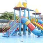 A view of exciting water rides and splashing slides at the top water parks in Madhya Pradesh