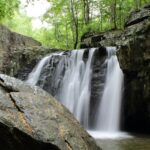 Numerous waterfalls in Tamil Nadu offer stunning views with mist-covered greenery.