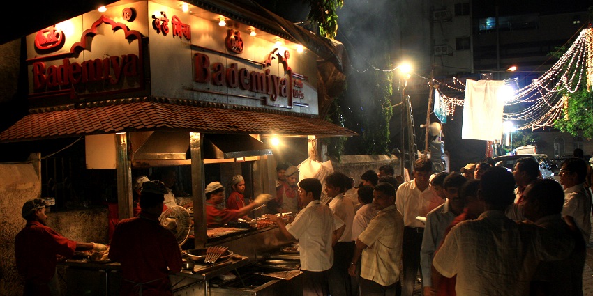 View of local food in Kolad to fill your empty stomach after performing Kolad water sports.