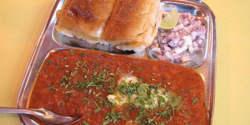 Dining for local cuisine like Pav Bhaji.