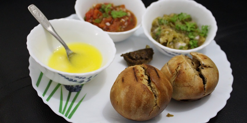 Litti Chokha, a highlight of Bihari cuisine