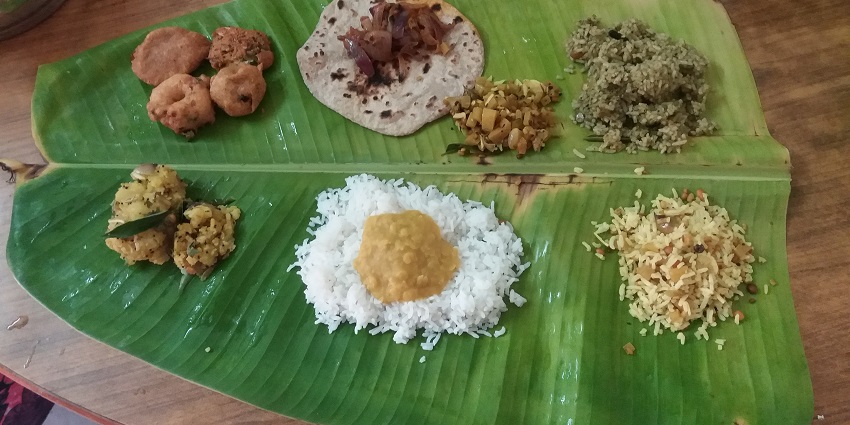 Eateries in Chennai offer delicious cuisine served on banana leaf