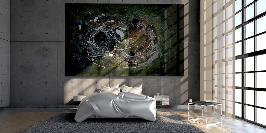 Cosy lifestyle bedroom residence featuring warm decor and a relaxing atmosphere.