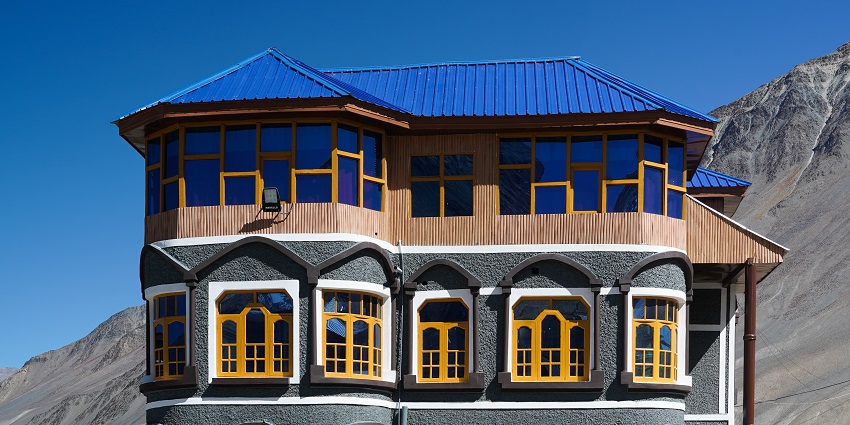 An image of a hotel, an accommodation to stay near Phugtam Monastery, Ladakh, India.