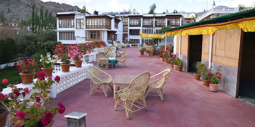 Leh offers limited but good lodging options, catering to different kinds of budgets.