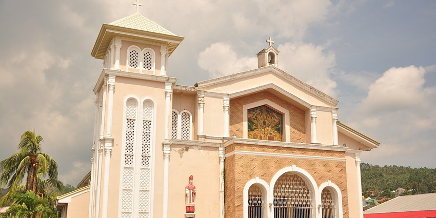 St. Bonaventure Parish Church in Mauban, a famous tourist attraction in Madh Island
