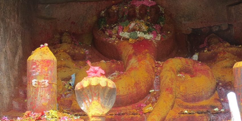 Worship Lord Arthanareeswarar, a most unusual manifestation of Lord Shiva and Parvati.