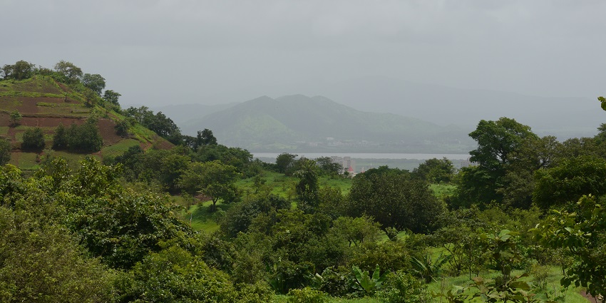 View from Yeoor Hills, a popular destination near Ghodbunder Fort.