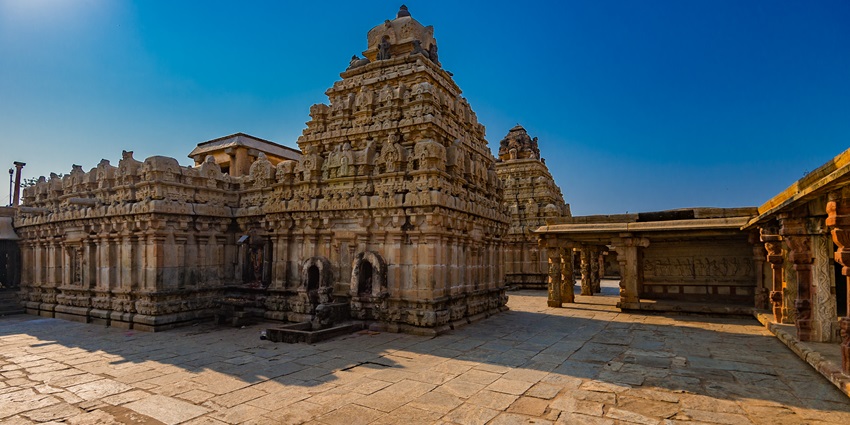 A historical temple on a hilltop, which is one of the best places to visit in Nandi Hills