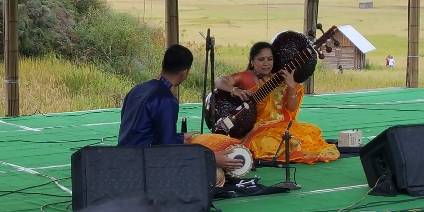  Classical performance at Ziro Festival, a traditional aura.
