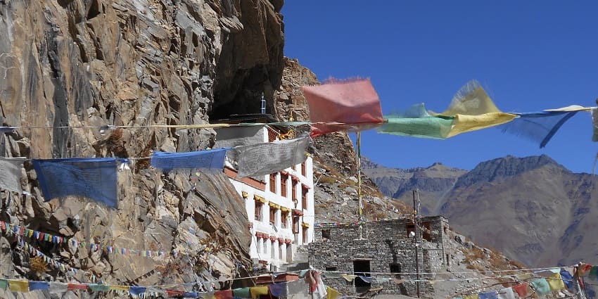 Zongkhul Cave Gompa is a cave monastery located in the Zanskar region, Ladakh, India.