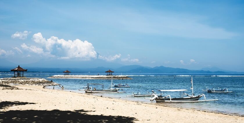 Beach in Sanur and overlooking the ocean during day time - Grand inna bali beach Sanur