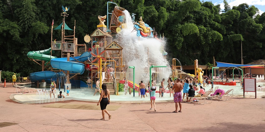 Wet N Joy Water Park Lonavala is designed for children featuring slides and play areas.