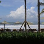 Sitting area at Seminyak Beach, one of the must places to visit in Seminyak