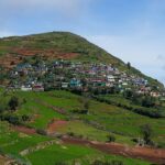 View of Alagarmalai from the southeast, Hullathi, The Nilgiris, Tamil Nadu.