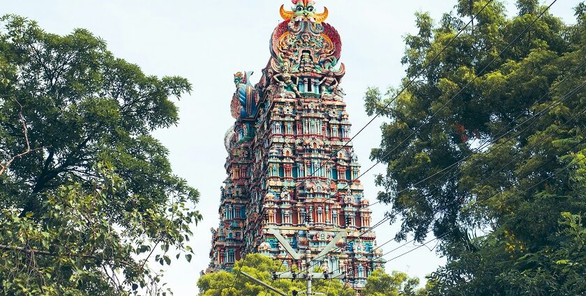 attaining peace amidst the chaos and hectic life in the temples in nerul.