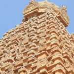 An image of one of the famous temples in Tirupur with ancient Dravidian architecture.