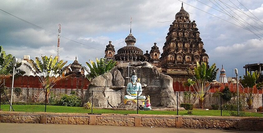 Seek blessing from the powerful goddess tulja bhavani at the Tuljapur temple