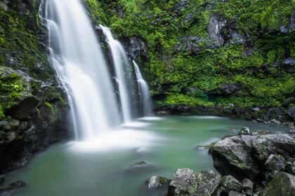 A Serene view of Vaideki Waterfall which is one of the best places for travellers.