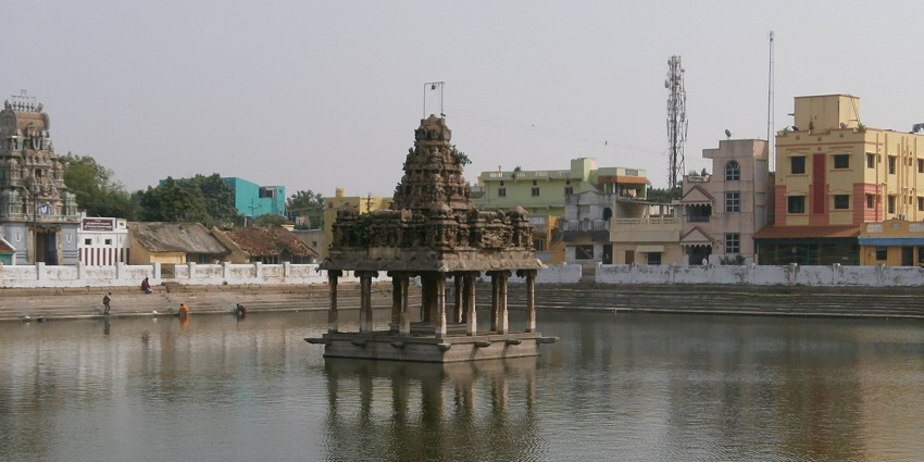 The oldest temple in Kanyakumari, surrounded by 3 rivers and a peaceful ambience