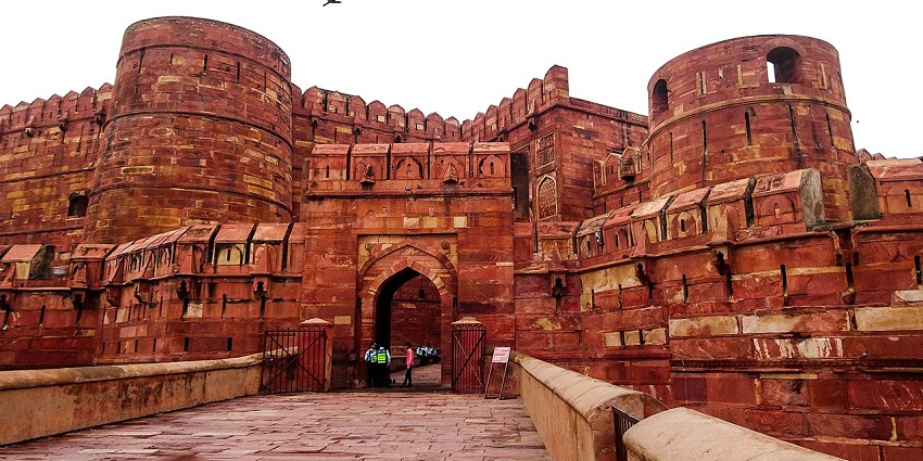 Grandeur of the Mughal Era at Agra Fort Museum, one of the Agra Museums.
