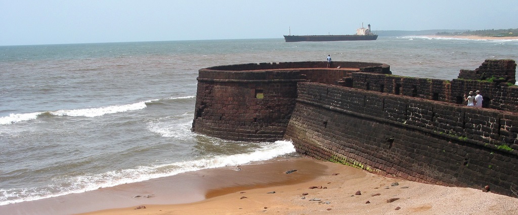 Historic Fort Aguada, a must-see among places to visit in Goa in April.