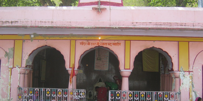 The ancient temple complex of Rampura town.