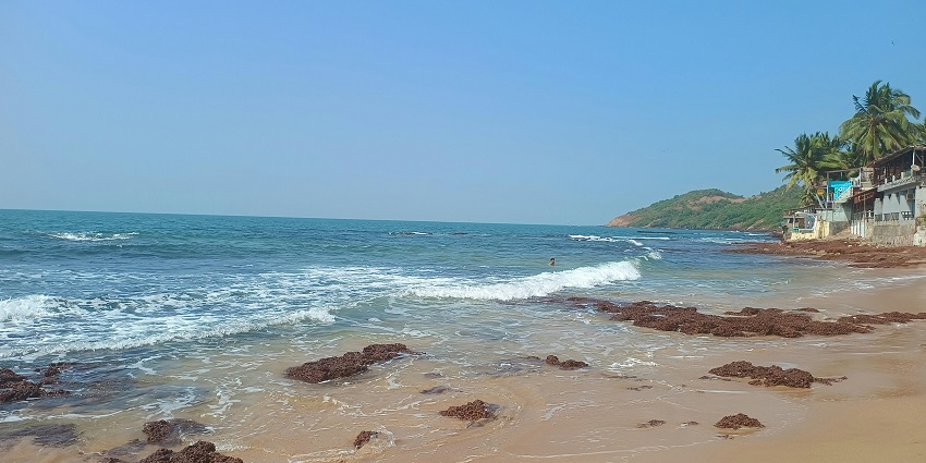 Anjuna Beach is the most sought after places among tourists as well as locals in Goa.