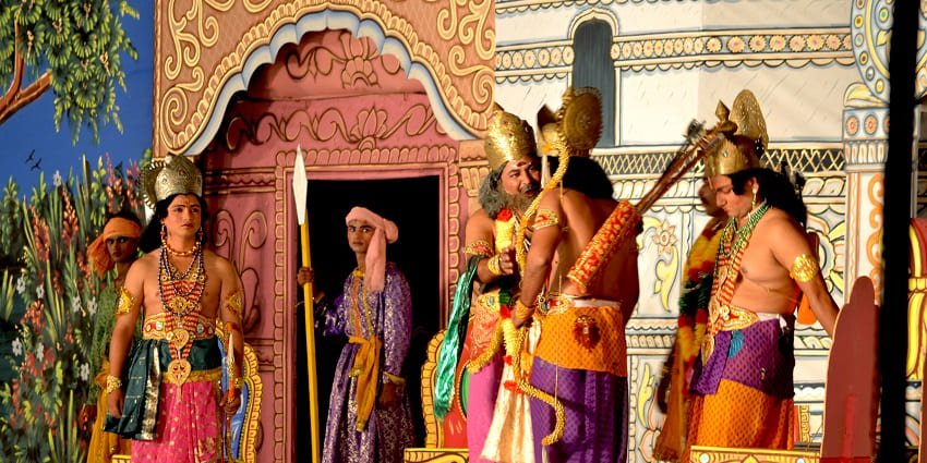 Dive into Varanasi's vibrant culture with a live performance at Ramlila Maidan.