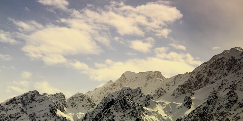 A scenic view of Auli, one of the top places near the Valley of Flowers National Park.