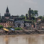 A view of the ancient city of Ayodhya in India, in the Ayodhya district of Uttar Pradesh.