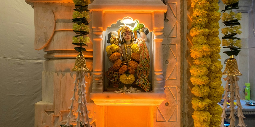 An image of Bade Hanuman Ji Mandir at one of the top places to visit in Moradabad.