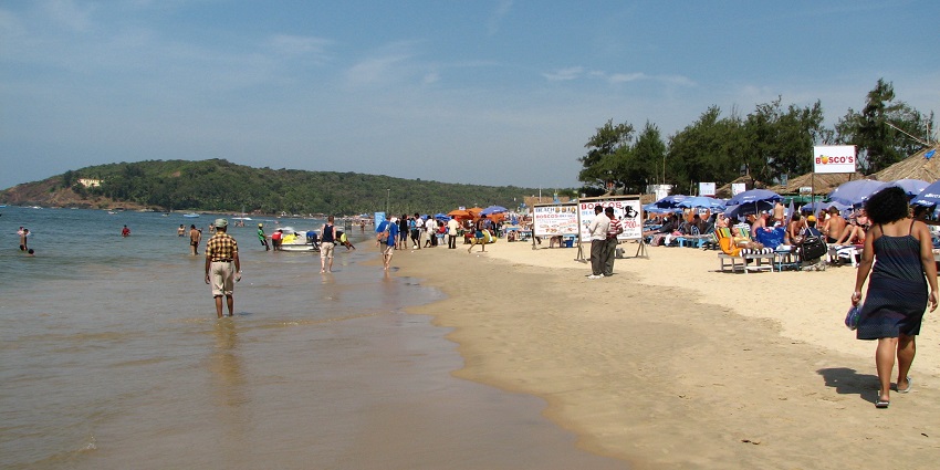 Baga Beach is a popular beach besides Calangute Beach, offering a perfect time to spend.