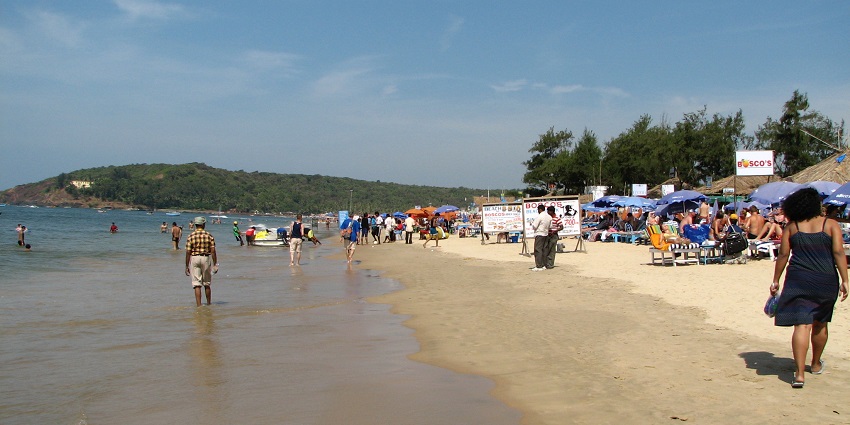 Baga Beach, offering stunning views, is a short drive from the Atlanta Water Sports Goa.
