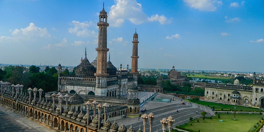 Witness the breathtaking Bara Imambara, one of the places to visit in Lucknow, Uttar Pradesh.