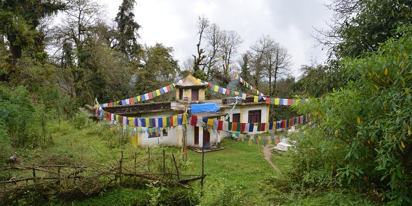 Famous retreat where The Beatles practised meditation and songwriting.