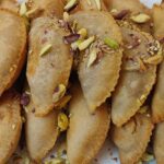 Gujja, a traditional sweet and one of the best food in Noida.