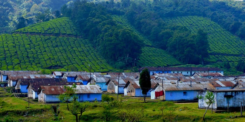 An image of a delightful Meghamalai homes for tea estate workers