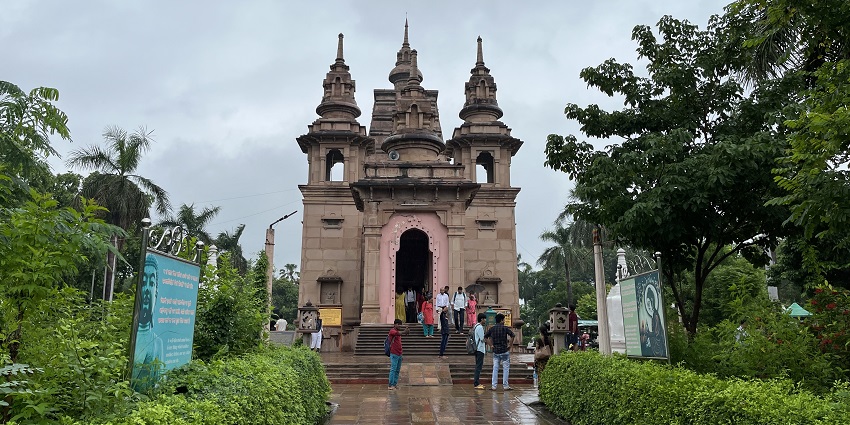 Panoramic view of Sarnath in Varanasi