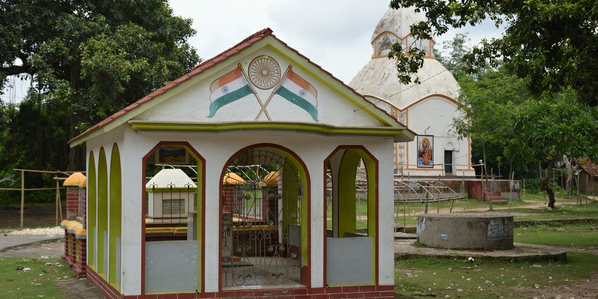 A memorial of Bhabani Pathak’s Tilla - one of the places to visit in Durgapur, West Bengal.