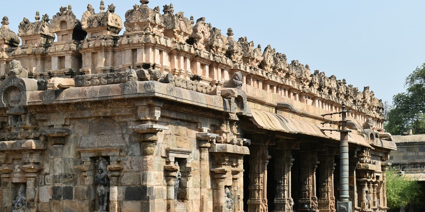 An inside view of Bhairavar Temple Beach, where spirituality and nature are blended.