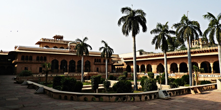 A glimpse of a majestic fort in Bharatpur exuding historical significance and rustic charm.