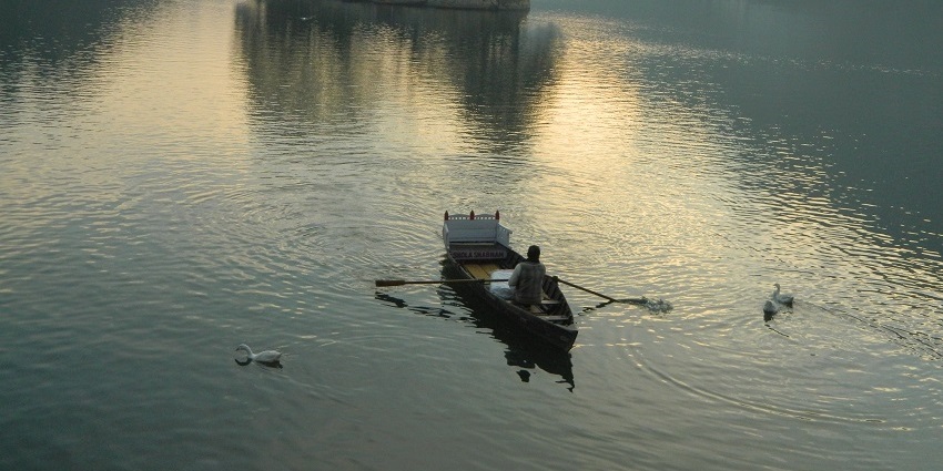 Places for Ramgarh trip include a lake featuring boating, scenic views, and natural beauty.